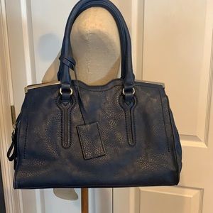 Charming Charlie blue hand bag purse pocketbook